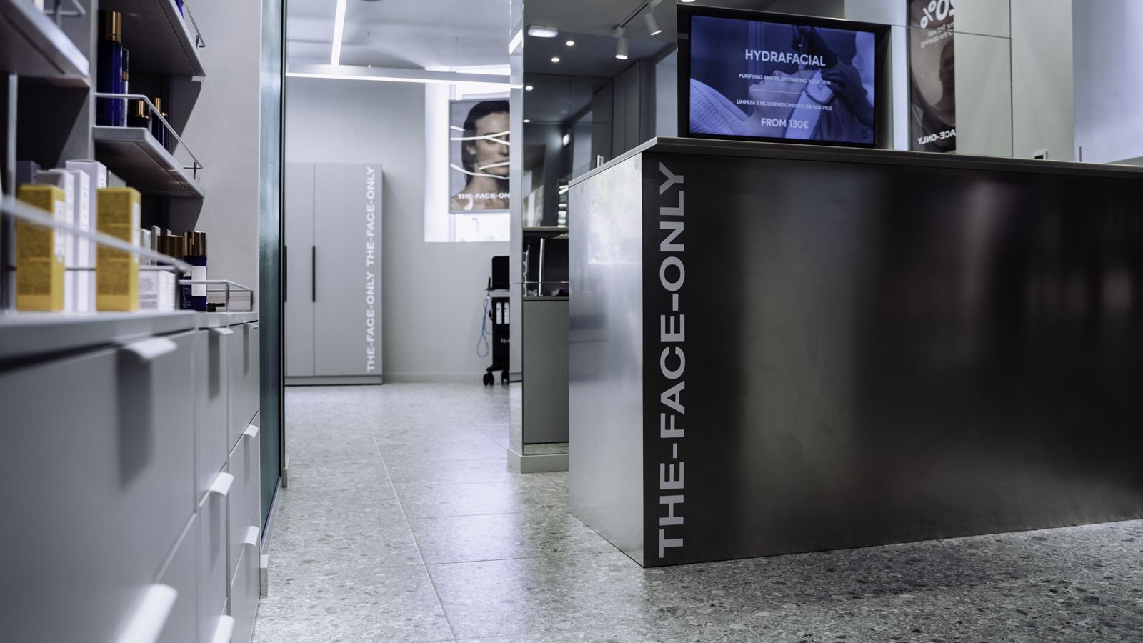 Reception and corridor, The Face Only